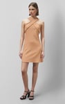 Cross Front Halter Neck dress