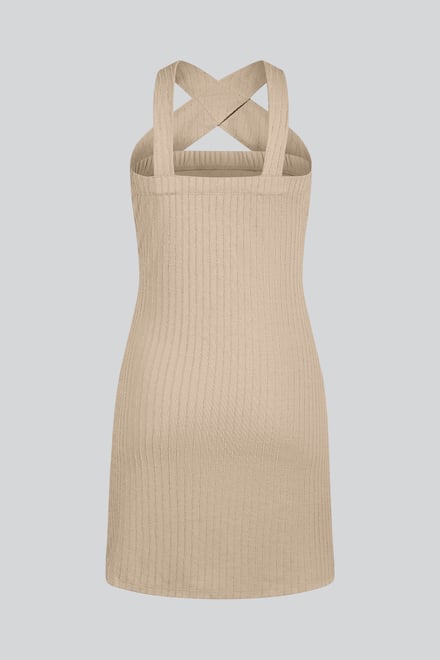 Cross Front Halter Neck dress
