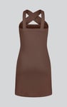 Cross Front Halter Neck dress
