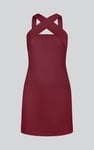 Cross Front Halter Neck dress