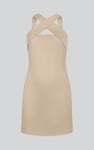 Cross Front Halter Neck dress