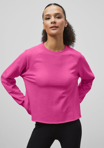 Raw Edge Sweatshirt