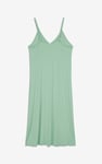 Strappy V-Neck Jersey Dress