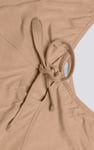 Strappy V-Neck Jersey Dress