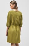 Drawstring Waist Jersey Dress