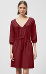 Drawstring Waist Jersey Dress