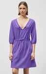 Drawstring Waist Jersey Dress