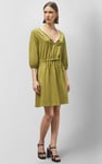 Drawstring Waist Jersey Dress