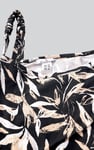 Women's Printed Midi Dress with Cut-Out Detail