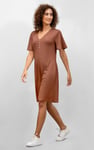Bell Sleeve Textured Rib Playsuit