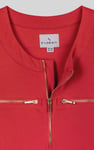 Women's Half Zip Mini Jersey Dress