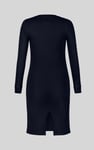 Women's Half Zip Mini Jersey Dress