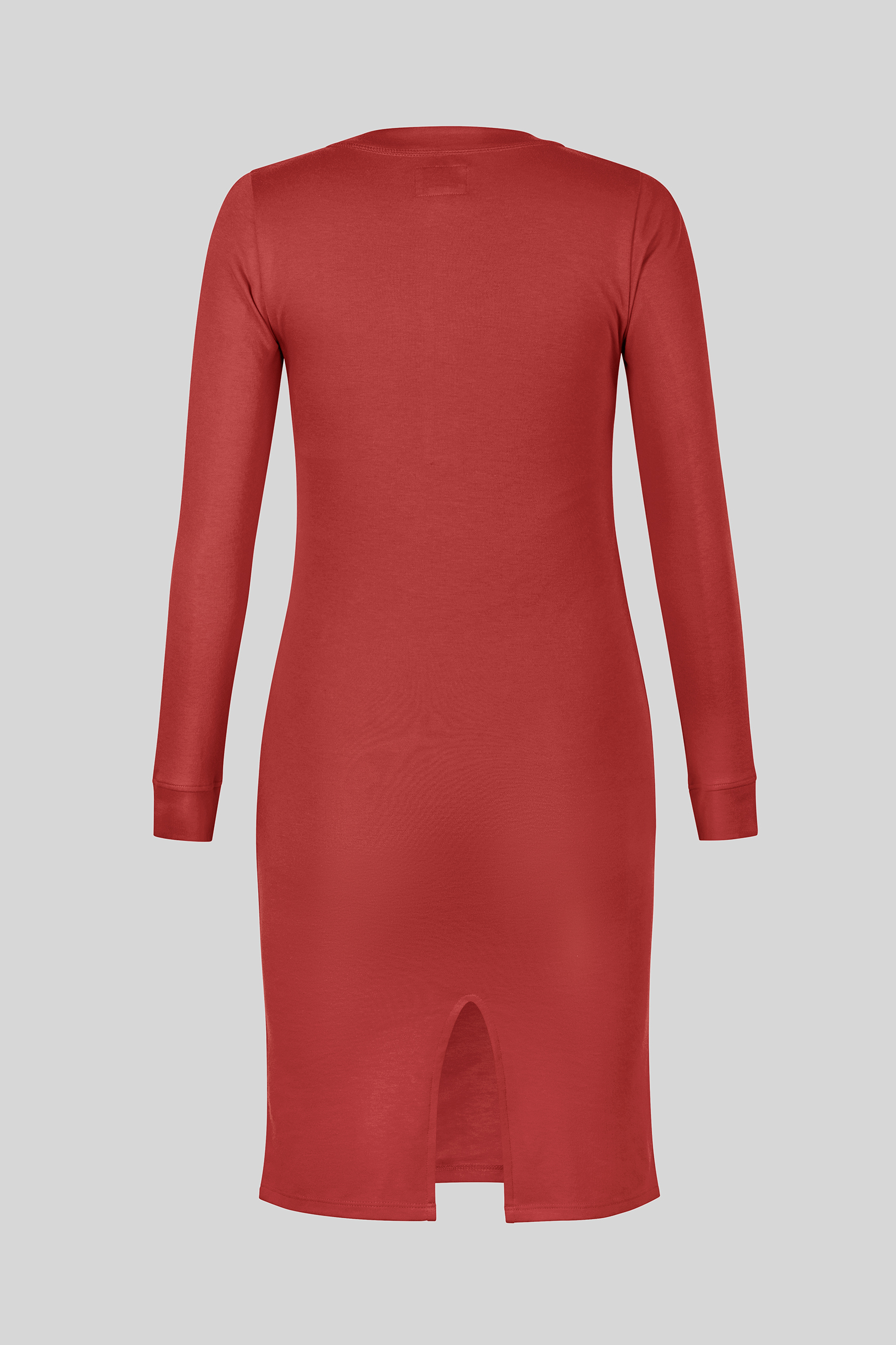 Women's Half Zip Mini Jersey Dress
