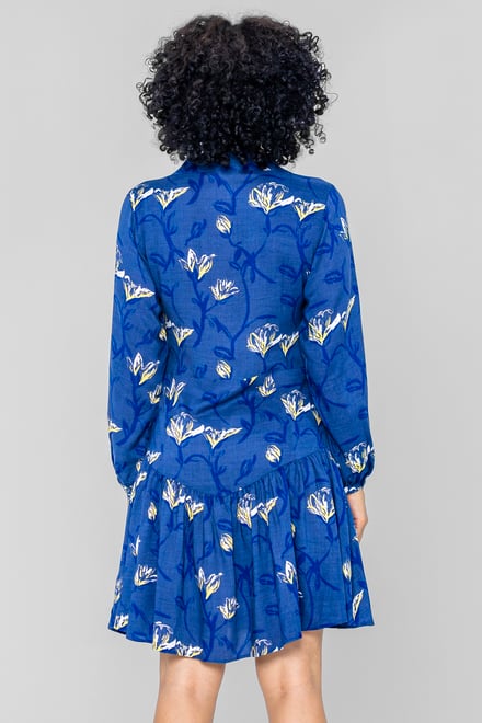 Floral Shirt Dress