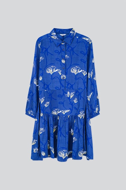 Floral Shirt Dress