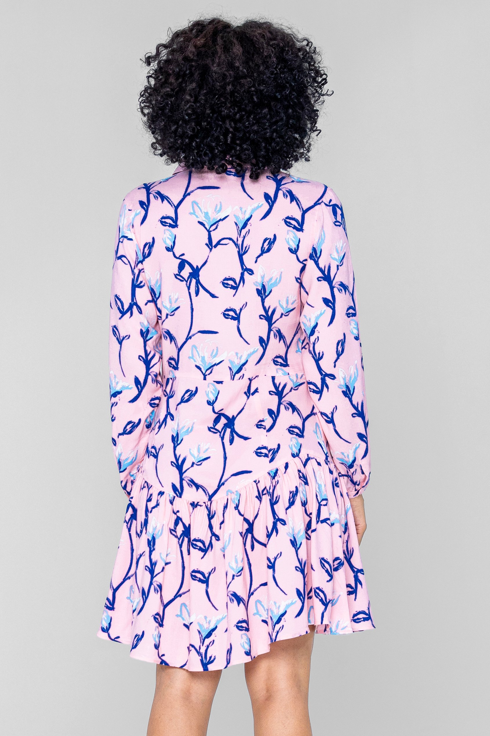 Floral Shirt Dress
