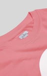 Raw Edge Chest Print Sweatshirt