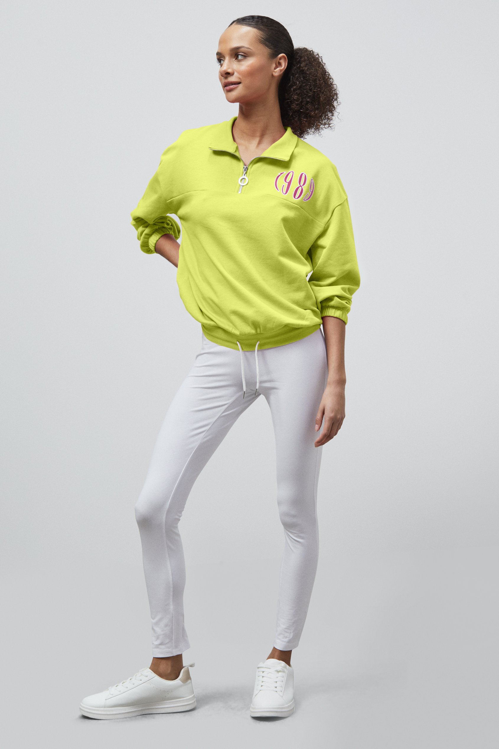 Women’s Quarter Zip Sweatshirt | Enorsia