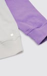 Colour Block LS High Neck Sweatshirt