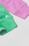 Colour Block LS High Neck Sweatshirt