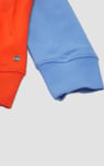 Colour Block LS High Neck Sweatshirt