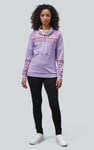 Geo Printed High Collar Sweatshirt
