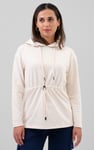 Womens Hooded Tie Waist Sweatshirt
