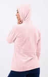 Womens Hooded Tie Waist Sweatshirt
