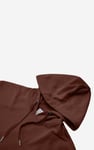 Womens Hooded Tie Waist Sweatshirt