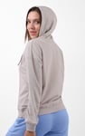 Womens V-Neck Drop Shoulder Hoodie