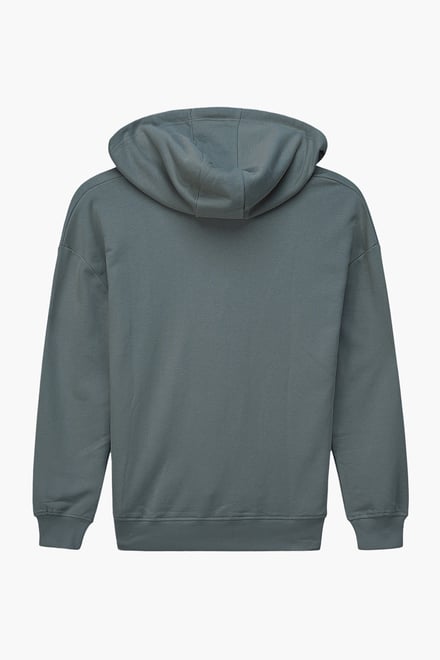 Womens V-Neck Drop Shoulder Hoodie