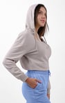 Womens V-Neck Drop Shoulder Hoodie