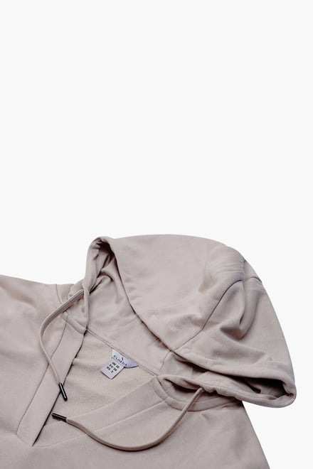 Womens V-Neck Drop Shoulder Hoodie