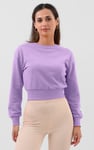 Womens Crop Top Sweatshirt