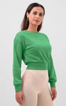 Womens Crop Top Sweatshirt