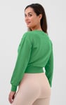 Womens Crop Top Sweatshirt
