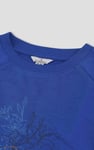 Womens Blossom Print Cropped Sweatshirt