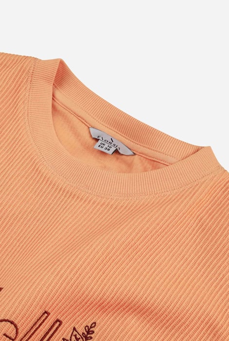 Orange Estás Bella Long Sleeve Sweatshirt