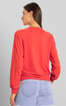 Henley Button Up Long Sleeve Sweatshirt