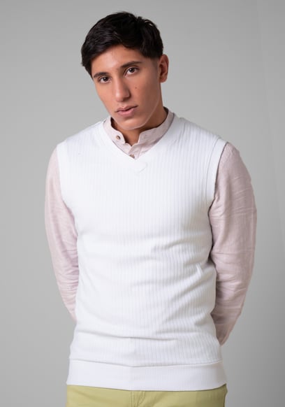 Mens Rib Vest