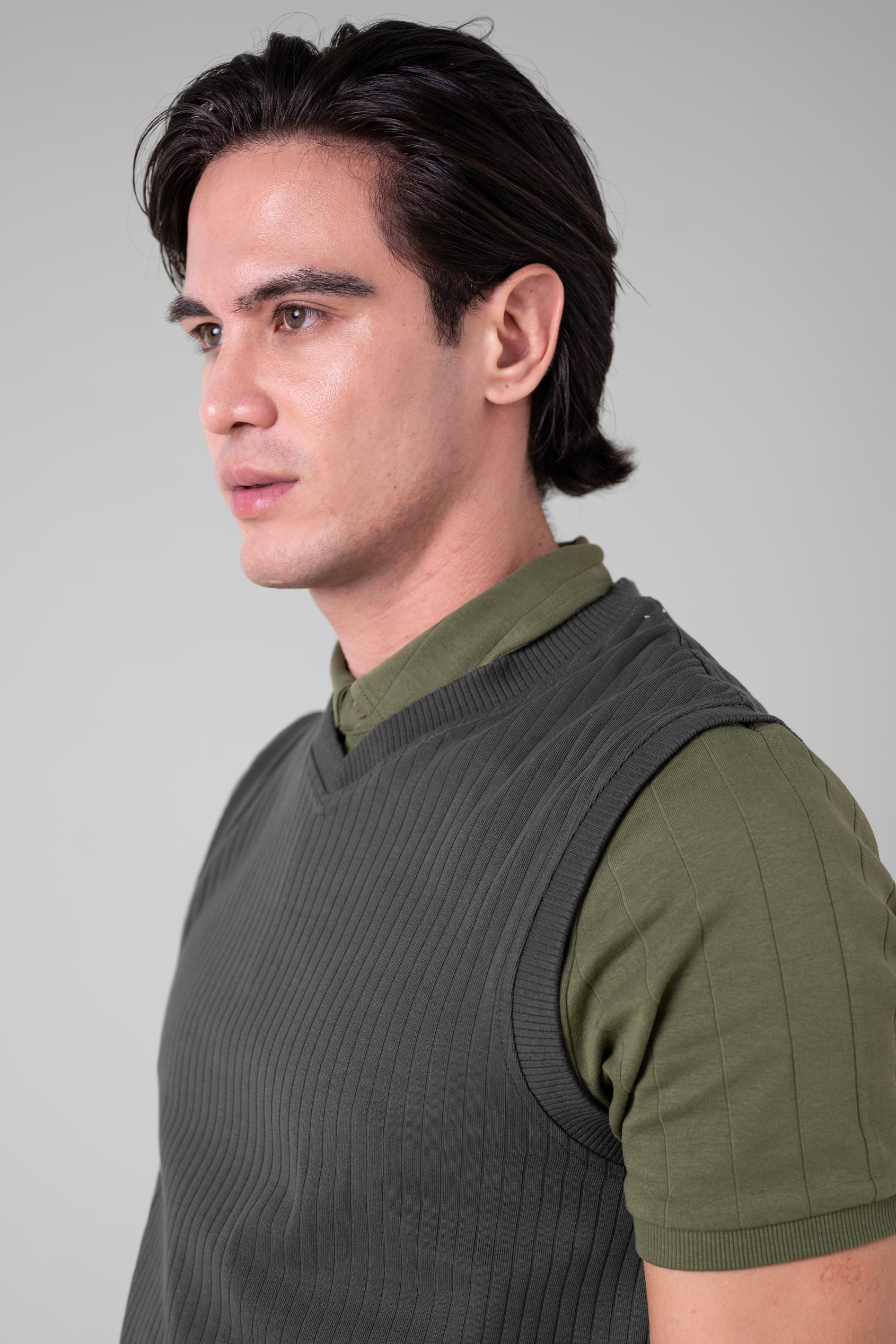 Mens Rib Vest