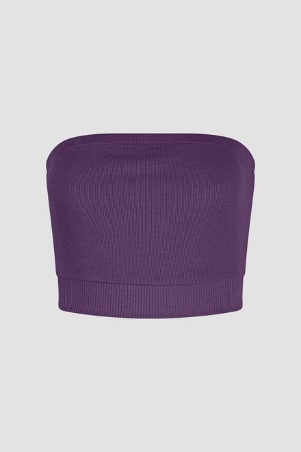 Ribbed Tube Crop Top