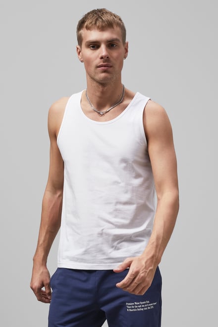 Mens Essential Cotton Vest