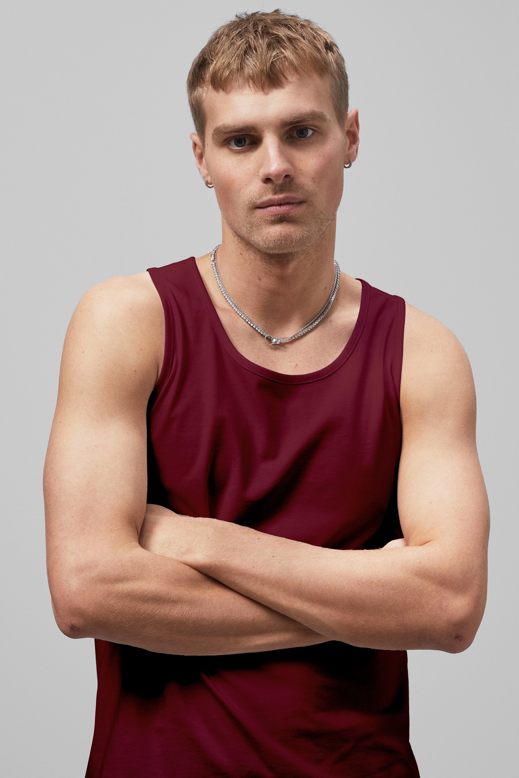 Mens Essential Cotton Vest