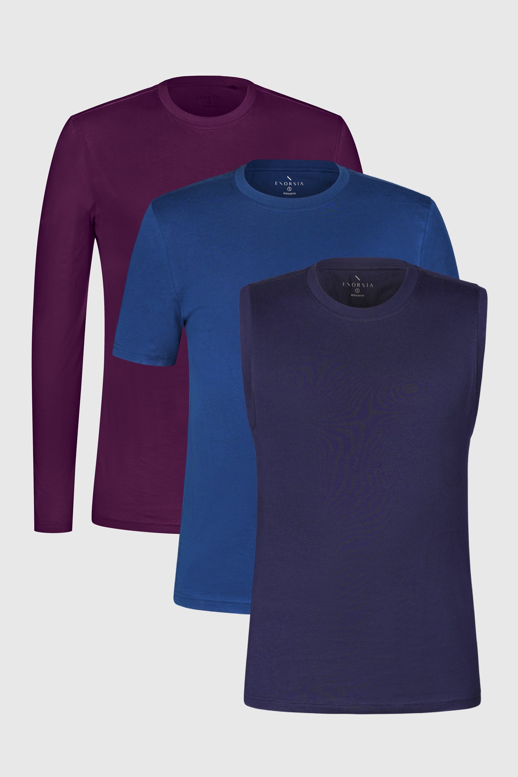 Soft Cotton T-Shirt And Vest 3 Pack