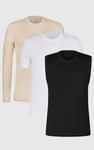 Soft Cotton T-Shirt And Vest 3 Pack