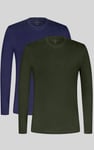 Regular Fit Long Sleeve T-Shirt 2 Pack