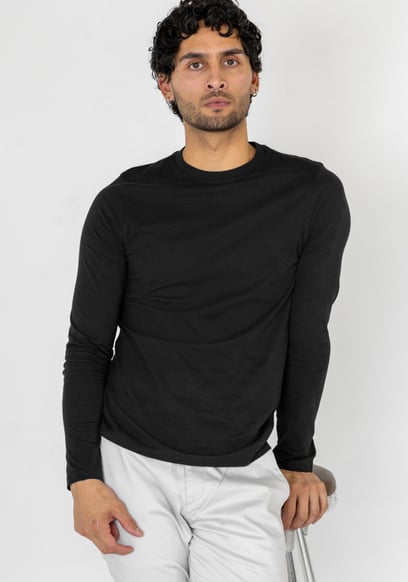 Premium Combed Cotton Long Sleeve T-Shirt
