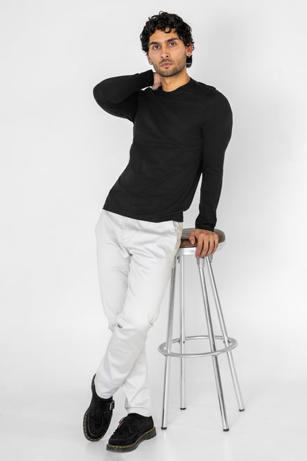 Premium Combed Cotton Long Sleeve T-Shirt