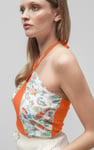 Halter Neck Floral Printed Cami